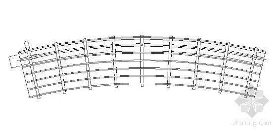 单臂景观廊架资料下载-某单臂花架设计详图