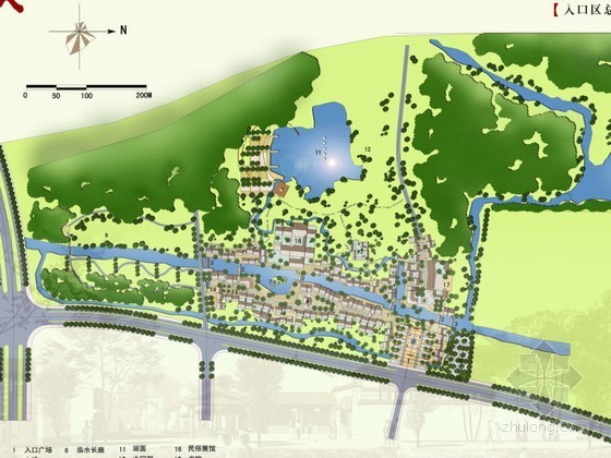 黄山茶博园概念性规划资料下载-[常州]公园概念性规划