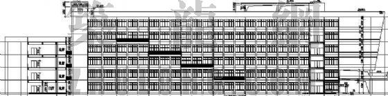 北京办公楼全套建筑施工图资料下载-某学院教学办公楼建筑施工图（全套）