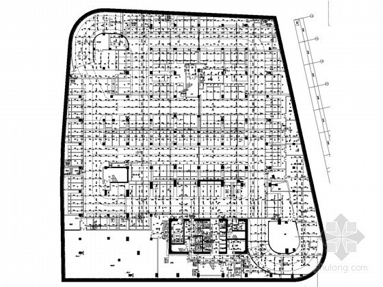 上海高层办公建筑施工图资料下载-[上海]高层商业办公楼给排水消防施工图（虹吸雨水）