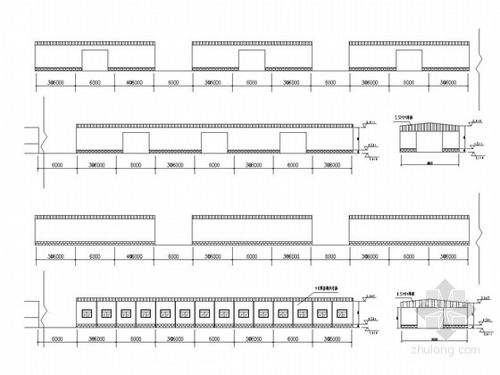 建筑方案农贸市场文本资料下载-钢结构农贸市场方案图