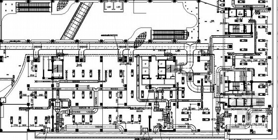 商场cad图纸水暖通资料下载-[山西]大型购物商场暖通空调设计施工图