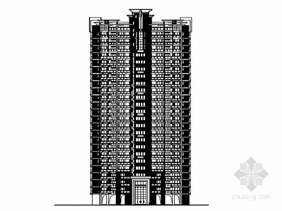 农民居住建筑施工图资料下载-[东莞市]某镇社区农民公寓7号楼建筑施工图