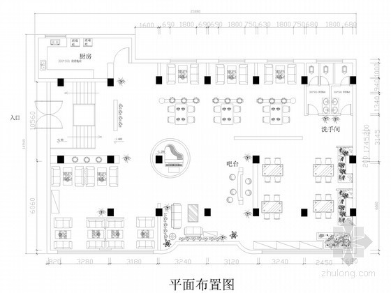 南京喜上音乐餐厅资料下载-音乐餐厅室内设计装修图