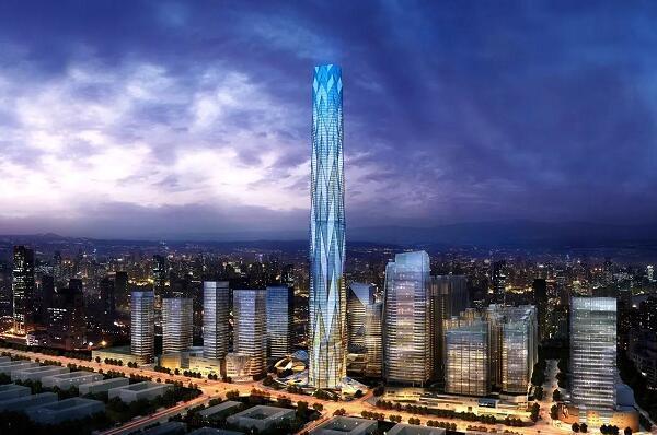 苏州绿地中央资料下载-成都拟建第一高楼？深圳苏州表示不服 附全国十大城市高楼！