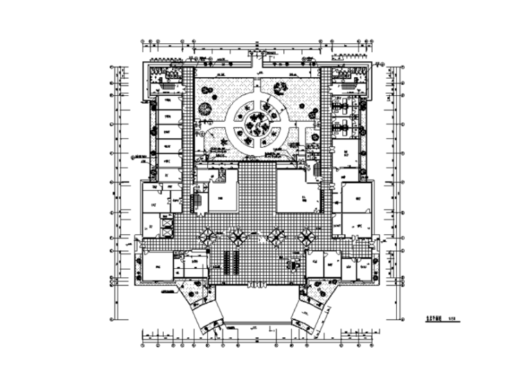 医院室内装修CAD资料下载-某大型人民医院室内装修工程施工图（73张）