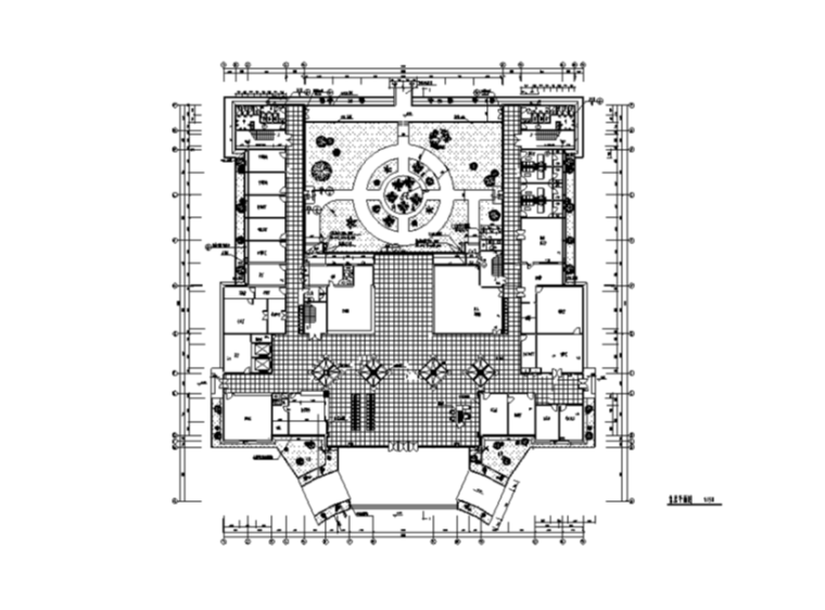 西藏医院施工图资料下载-某大型人民医院室内装修工程施工图（73张）