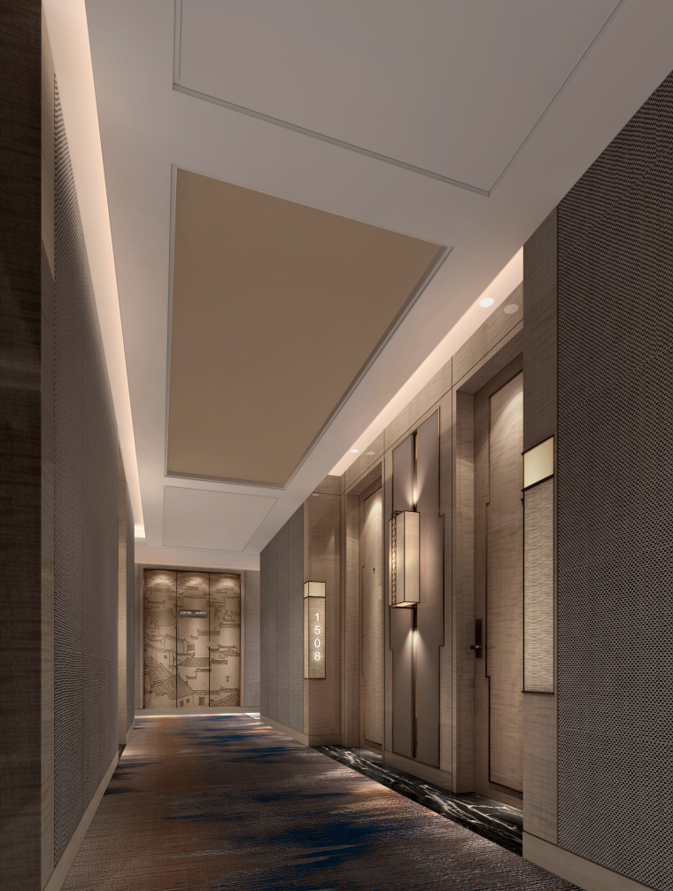 CCD--金华知名地产嘉华酒店概念设计方案文本-金华知名地产走廊