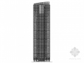 [福建]133米超高层住宅小区建筑施工图（含效果图 知名设计院）