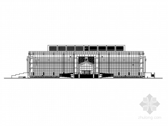 建筑设计院施工图资料下载-[宁夏]省级博物馆建筑施工图(知名建筑设计院)