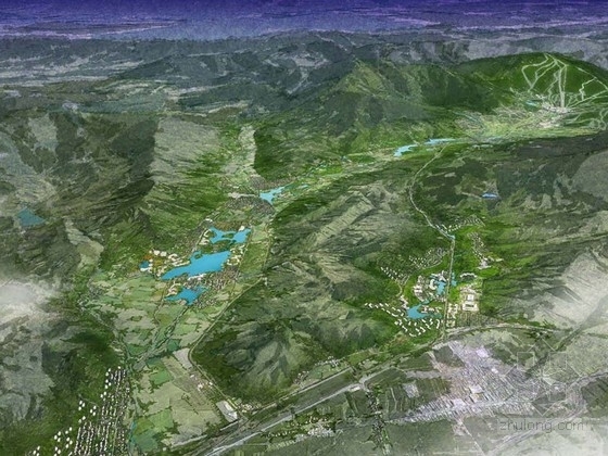 运动小镇规划设计方案资料下载-[吉林]北方国际休闲度假区景观规划设计方案