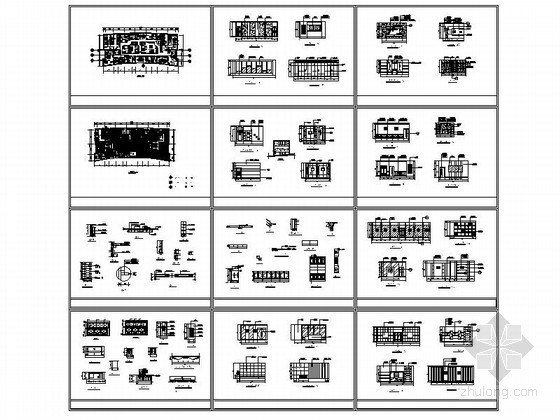 398㎡办公空间室内装修图- 