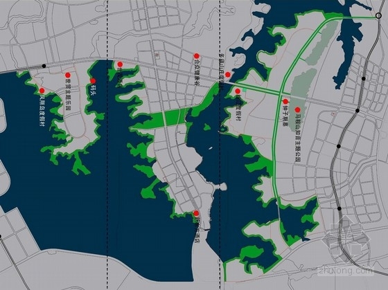 湿地公园修建性详细规划资料下载-[武汉]湖畔滨水休闲景观园林修建性详细规划方案