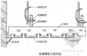 铝合金条板吊顶施工工艺-2