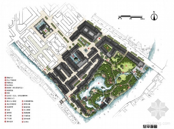 施工项目合规性评价资料下载-启·承·转·合——无锡南禅寺商城南侧地块改造规划设计