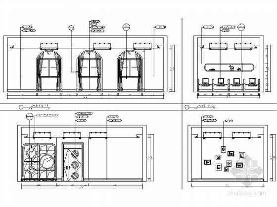 [长沙]某住宅小区三层幼儿园室内设计装修图（含效果）-图5