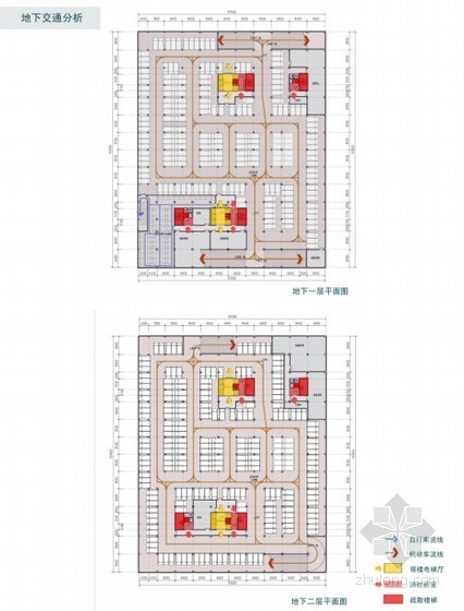 [北京]某大学学研中心方案文本-平面 