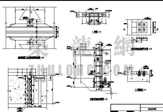 悬壁式挡墙设计图资料下载-某氧化沟及污泥井施工设计图