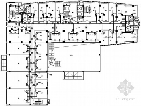写字楼通风防排烟系统资料下载-某21层综合写字楼中央空调、通风、防排烟全套施工图