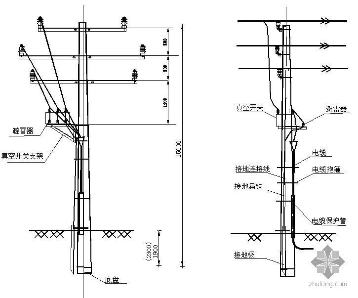 10KV及0.4KV线路工程常用详图-总缩略图