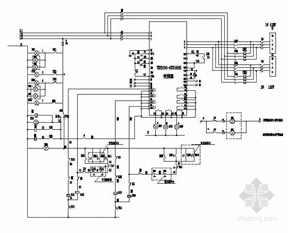 plc控制变频器图资料下载-变频器控制原理图