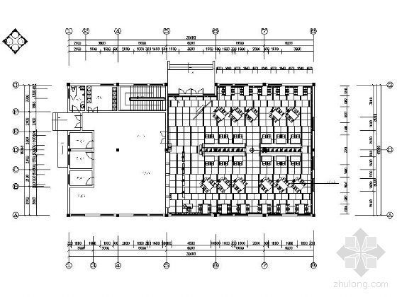 别墅施工图毕业设计资料下载-[毕业设计]餐厅空间设计施工图