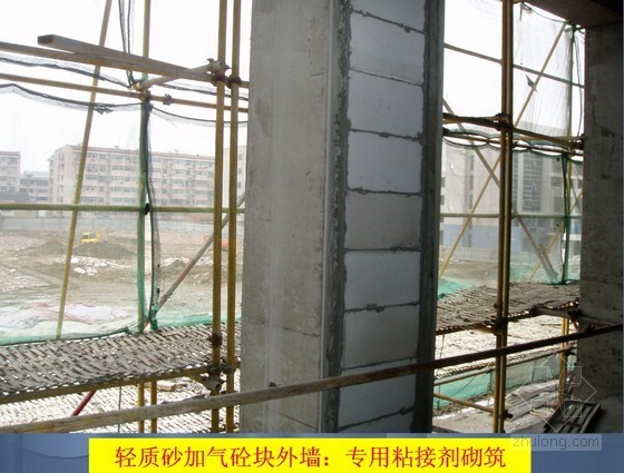 蒸压砂加气混凝土砌块墙内墙墙体饰面工程施资料下载-[江苏]确保轻质砂加气砼砌块墙体质量一次成优