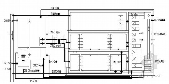 uasb厌氧反应器工艺图资料下载-MBR工程工艺设计全套施工图