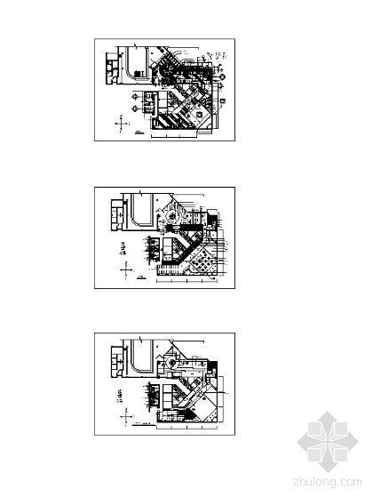 [杭州]酒店健身房装修平面图-2