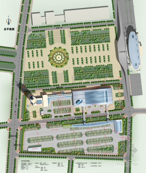 [山东]某高铁综合客运站建筑设计方案文本(含ppt)