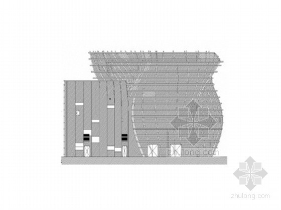上海世博会主题馆西展厅资料下载-[上海世博会]西班牙馆建筑施工图