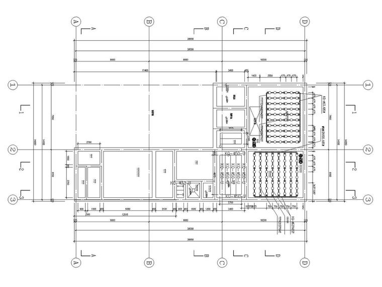 [深圳]15万平总19栋殡仪馆污水处理厂给排水消防管道施工图120张-12#污水处理厂管道布置图.jpg