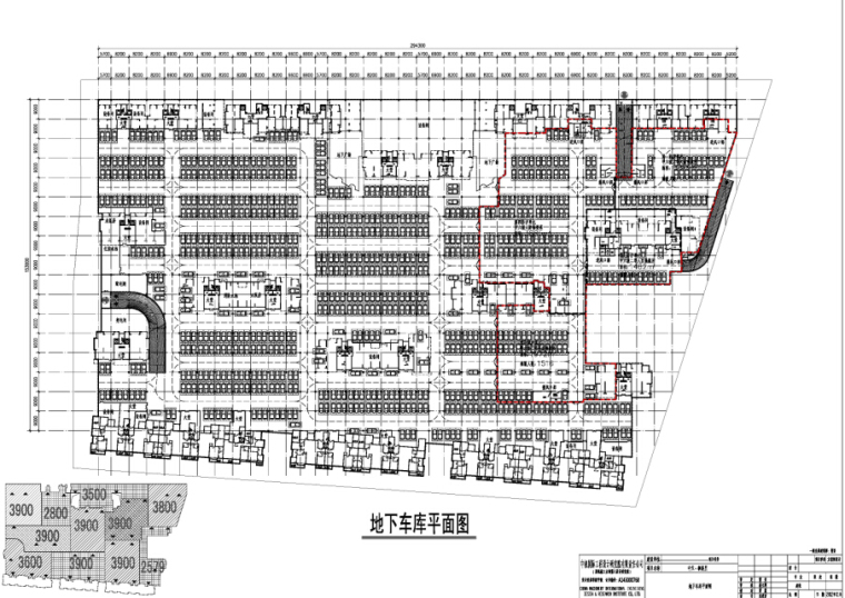 [湖南]新古典主义住宅小区规划设计方案文本-新古典主义住宅小区停车场