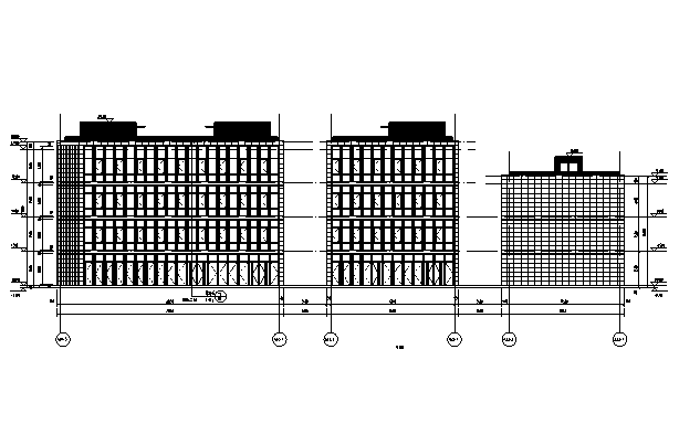 高等学院科研楼建筑施工图资料下载-[上海]科研、商业、餐饮建筑施工图(16年最新含结构图纸）