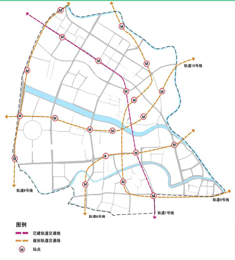 天津市红桥区总体规划设计方案-轨道交通状况