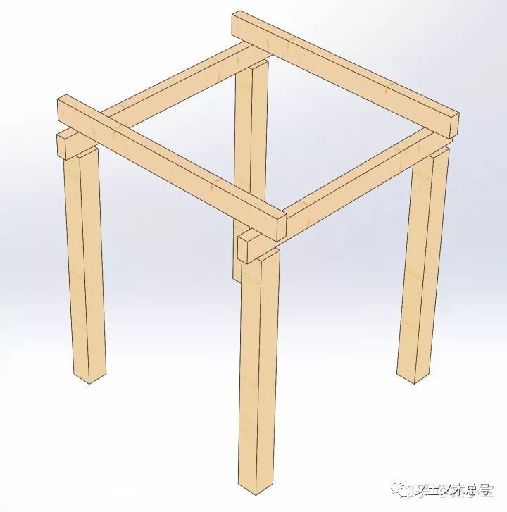 木头建筑结构资料下载-用最简单的图给你分析，中国古建筑的斗拱结构是否符合力学原理？