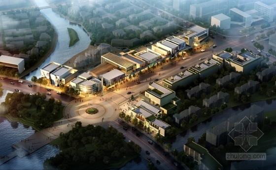 现代商业街图图片资料下载-[江苏]现代风格多层商业街建筑设计方案文本（知名地产）