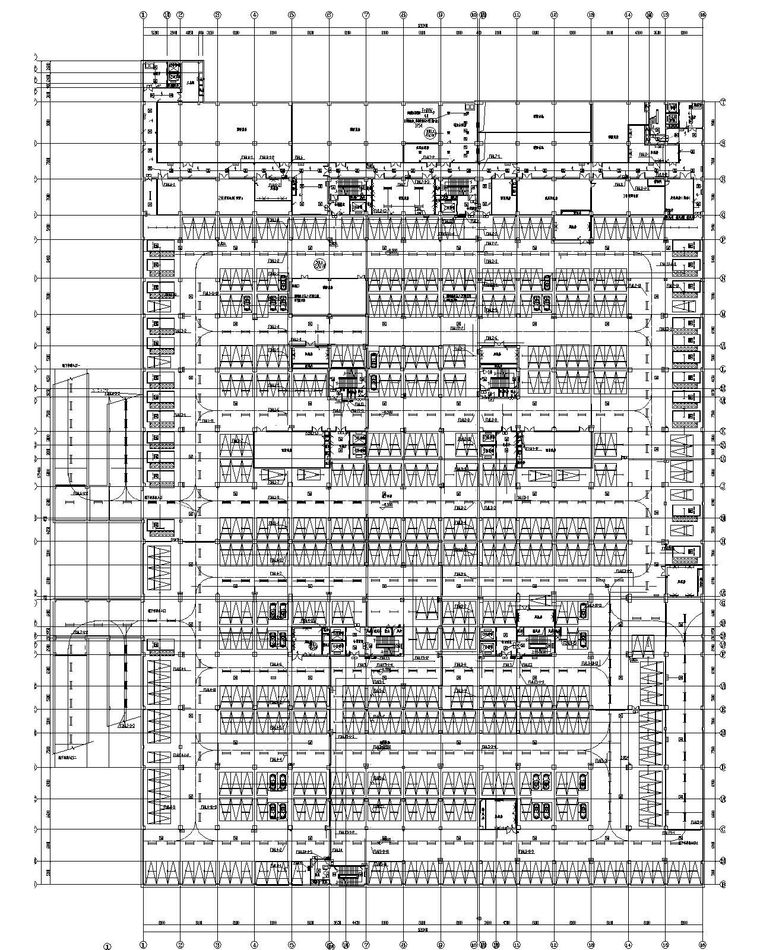 地上车库钢筋混凝土结构资料下载-[重庆]九龙园区厂房电气施工图含变电所设计（大院最新）