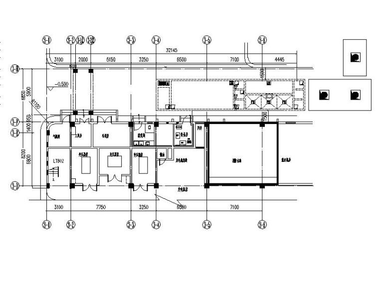 某市人民医院污水处理工程施工图（CAD,14张）-电气平面布置图