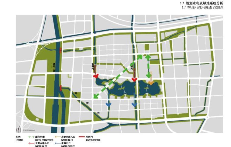 [浙江]某城市滨水湖生态景观规划设计文本（PDF+149页）-水利系统分析