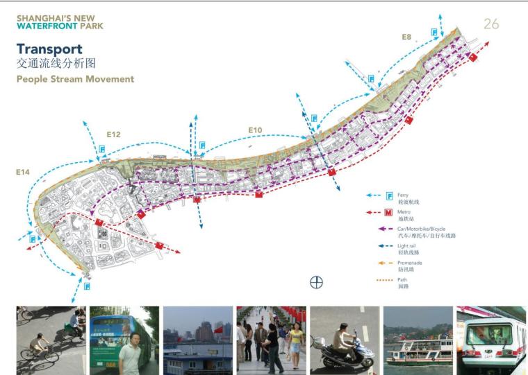 [上海]滨江ASPECT都市香格里拉项目规划文本-交通流线分析