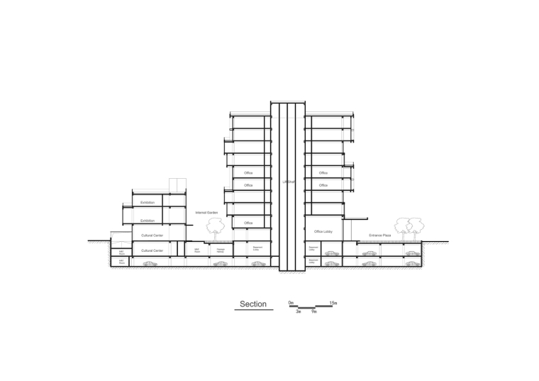 上海缤谷商业大厦-Section