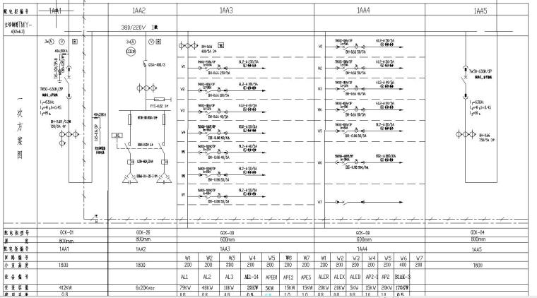 广东商住楼电气设计资料下载-某商住楼的电气设计整套图纸