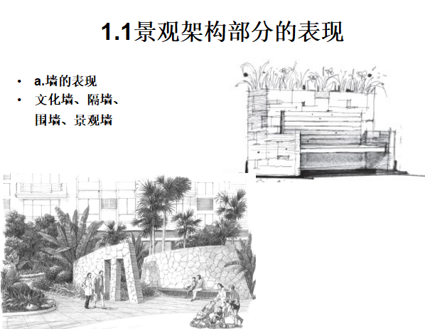 公园景观马克笔手绘资料下载-景观手绘临摹本