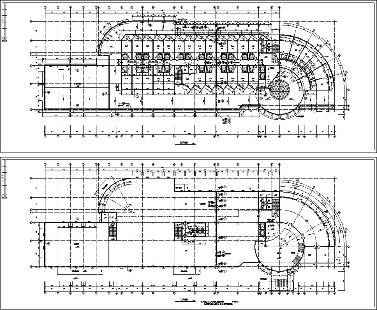 高层幕墙构造设计施工图资料下载-5套现代风格宾馆酒店建筑设计项目施工图