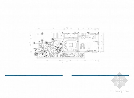四层小别墅室内设计资料下载-[湖南]法式风格三层小别墅室内设计概念方案