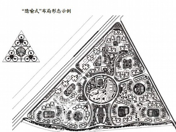 隐喻式布局小区案例图片