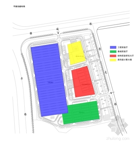 [江苏]重点大学实验基地规划及单体设计方案文本-重点大学实验基地规划分析图