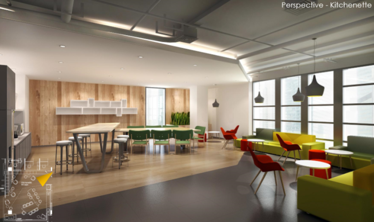 沃金办公空间设计资料下载-[上海]亚马逊办公空间设计方案