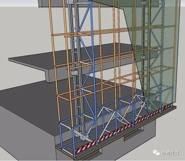 附着式升降脚手架是如何升降的？_2